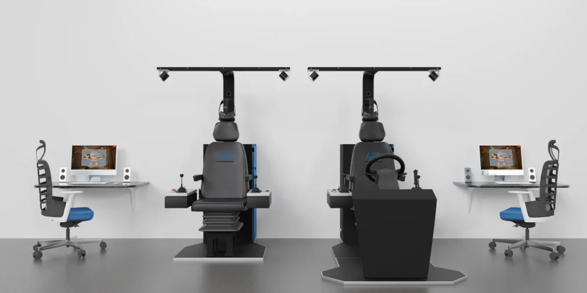 Комплектация VR-тренажера крановщика