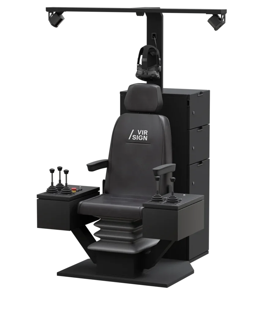 VR-тренажер мостового крана